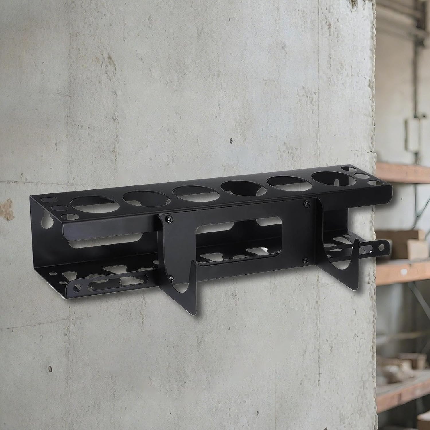 GENERIC Distributeur De Mastic D'atelier | Support Mural Pour Buse De Mastic - Rangement De Calfeutrage à La Main Pour Travailleurs De La Construction, Rénovateurs, Bricoleurs, Personnel D'entretien