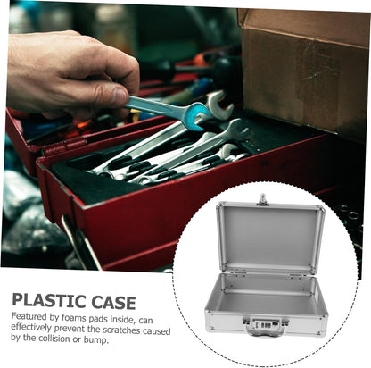  Healvian Boîte à Outils Portable Avec Mot De Passe Étui Rigide Pour Transport Outils Mallette De Rangement
