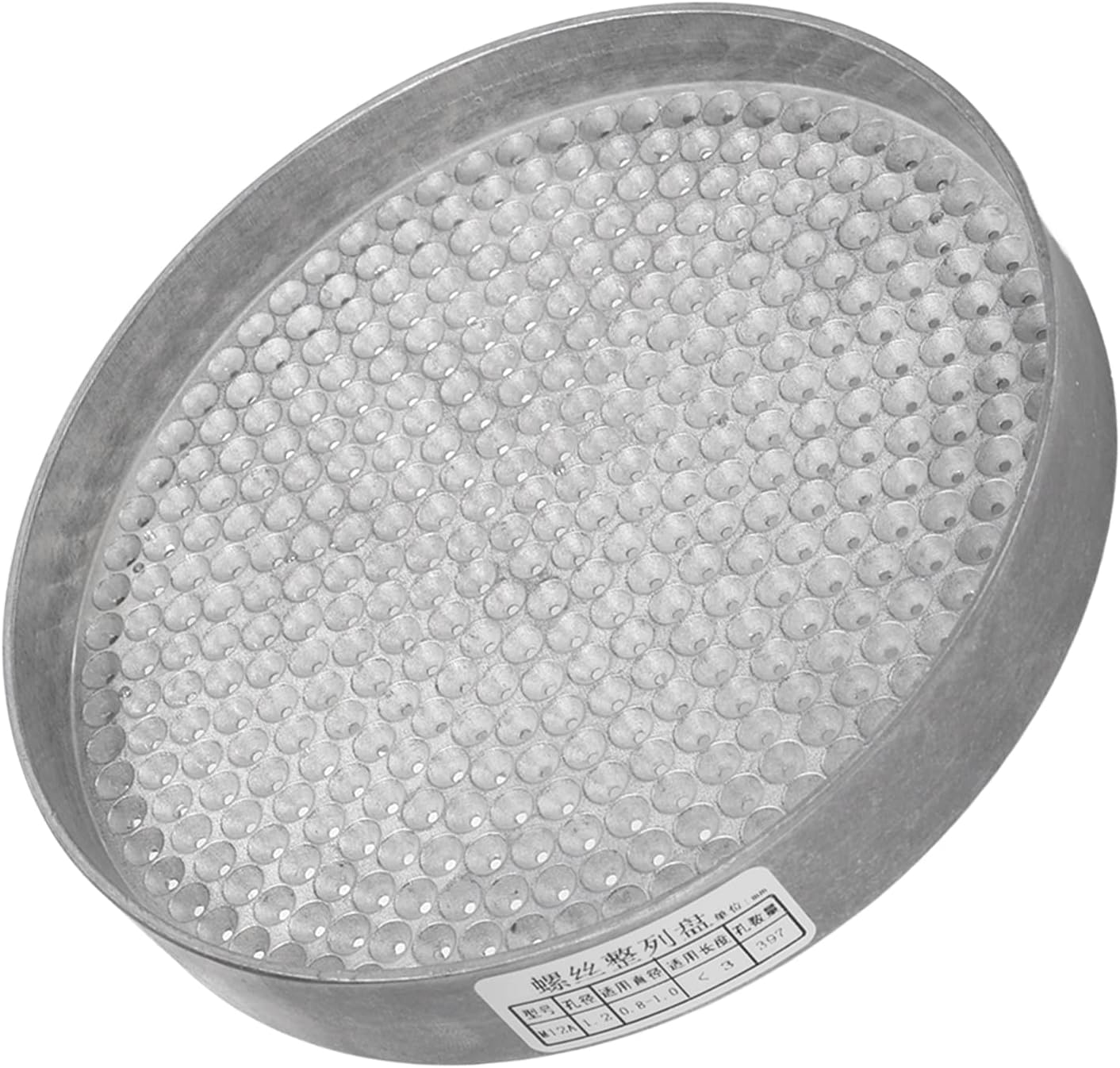  Plateau à Vis Support De Plateau à Outils En Alliage De Zinc Avec 397 Trous De Support De Vis Fendu Grande Capacité Avec Sortie De Versement Pour Le Des Assemblages De Réparation D'établi