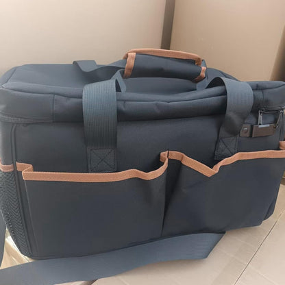  Organisateur De Sac à Outils - Ceinture D'Organisation à Grande Capacité,Sacoche Portable De Rangement Pour Outils | Pour Électricien Mécanicien Menuisier Construction Père Travail