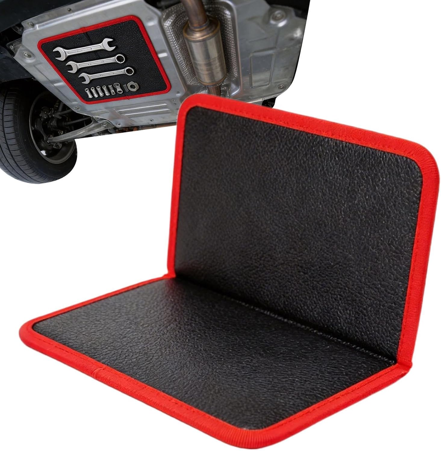  Tapis De Rangement De Garage Portable, Tapis Magnétique Flexible, Support D'outils Solide De 11,02 X 9,25 Pouces, Feuille De Travail Magnétique, Panneau De Rangement De Boulons De Tournevis Pour L'ent