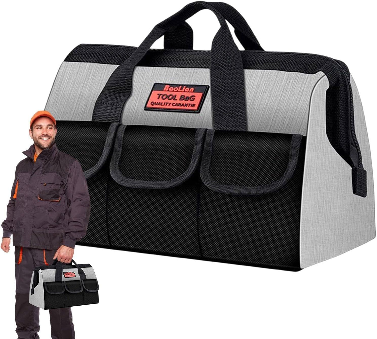 GENERIC Sac De Transport Pour Outils | Grande Capacité – Porte-outils D'électricien – Pour électricien, Plombier, Technicien, Réparation électrique, Plomberie, Installation, Travail Du Bois