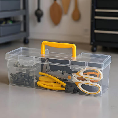  Boîte De Rangement Pour Pièces, Boîtes à Outils | Boîte De Rangement Transparente Divisée Pour Marqueurs, Pinces, Clés, écrous, Appareils électroniques, Perles, Pêche