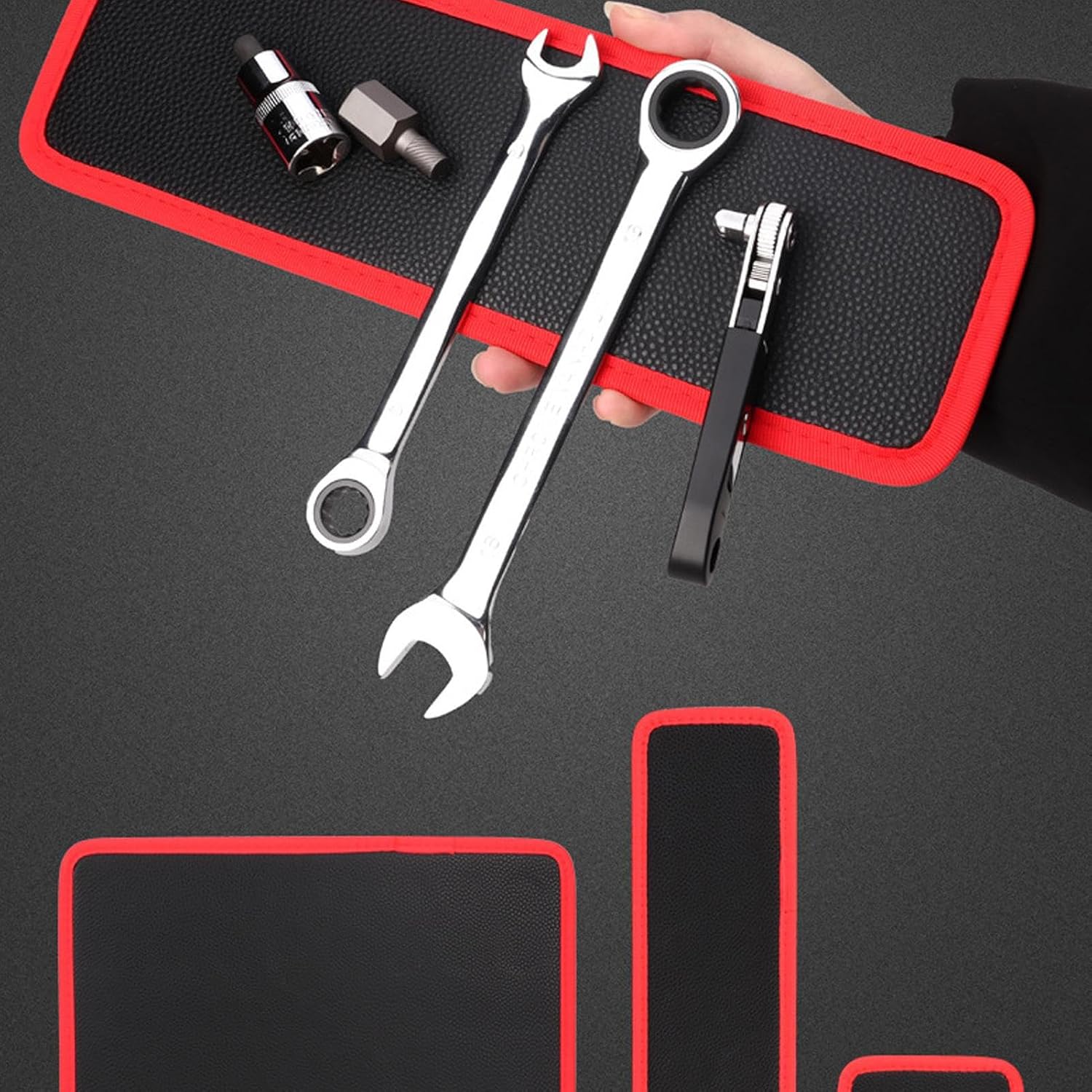  Tapis Magnétique, Porte-outils | Support De Pièces Robuste | Pour Garage, Atelier, Construction, Réparation De Voiture, Mécanicien, électricien, Tournevis, Clés, Boulons