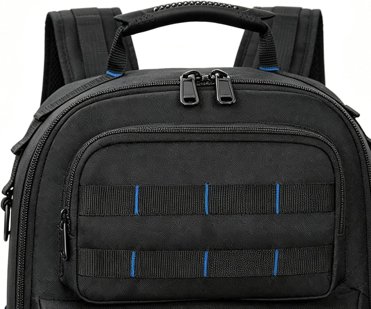 Genérico Sac à Dos Porte-outils Robuste, Organisateur Avec Base Rigide, Avec De Nombreuses Poches, Sac à Dos Porte-outils Robuste Pour Homme, Pour Technicien, Bâtiment, électricien, Plombier, Usage Extérieur