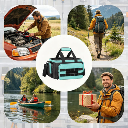 GENERIC Sac Fourre-tout à Outils Pour Femme, Avec Confort De Transport Sans Effort, 26 X 10 X 21 Cm, Organiseur De Rangement D'outils Avec Anti-friction, Sac De Rangement, Matériau Robuste
