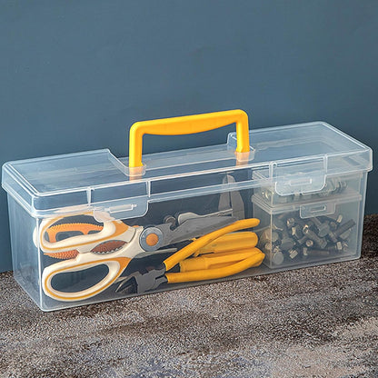  Boîte De Rangement Pour Pièces, Boîtes à Outils | Boîte De Rangement Transparente Divisée Pour Marqueurs, Pinces, Clés, écrous, Appareils électroniques, Perles, Pêche