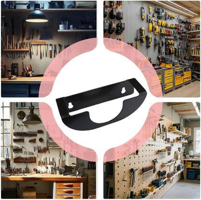  Organiseur D'outils électriques, étagère En Métal Pour Outils électriques, étagère Robuste Et Résistante à L'usure, Rangement De Garage, Support Multifonction Pour Meuleuse D'angle