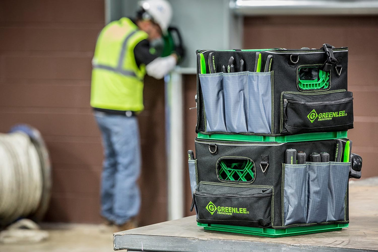  Greenlee 0158–28 Caisse Coque Outil Organiseur