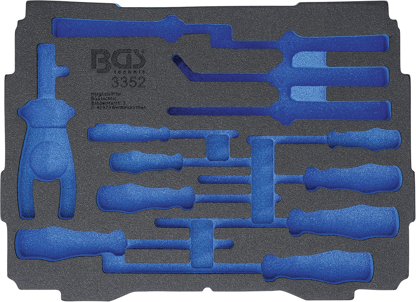  BGS 3353-1 | Insert Pour Art. BOXSYS1 & 2 | Vide | Pour Art. 3353