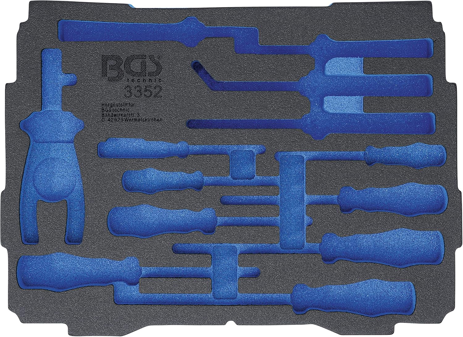  BGS 3353-1 | Insert Pour Art. BOXSYS1 & 2 | Vide | Pour Art. 3353